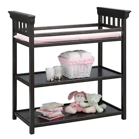 Charcoal Changing Table